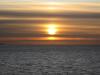 Sonnenuntergang - Rückfahrt